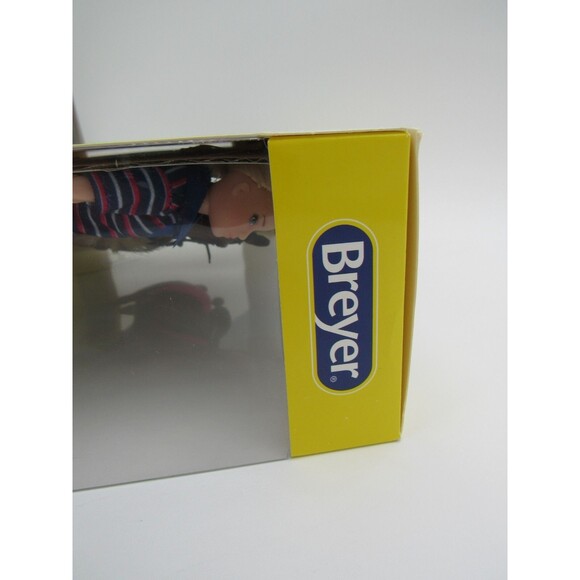 Breyer Classics Collection #61114 English Horse and Rider Blonde Girl Brown Pony - Picture 4 of 16